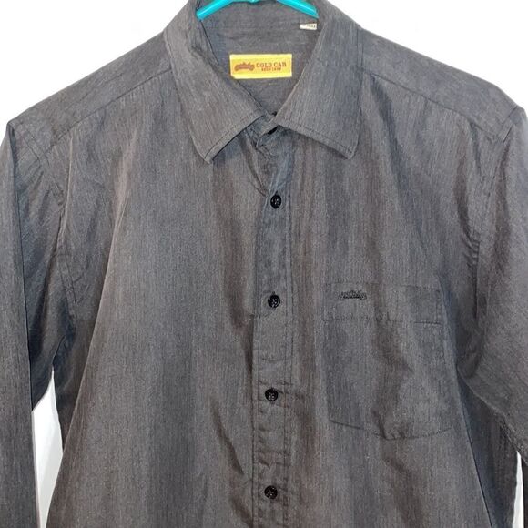 Gold Car button down T-shirt - Picture 2 of 9